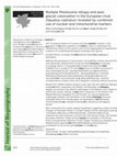 Research paper thumbnail of Multiple Pleistocene refugia and post‐glacial colonization in the European chub (Squalius cephalus) revealed by combined use of nuclear and mitochondrial markers [2012]