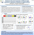 Research paper thumbnail of Membrane fatty acid composition of different target populations: Importance of baseline on supplementation