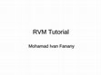 RVM Tutorial Cover Page