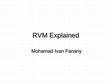 RVM Explained Cover Page