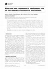 Research paper thumbnail of Moon and sun compasses in sandhoppers rely on two separate chronometric mechanisms