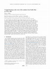 Research paper thumbnail of Crustal fissuring on the crest of the southern East Pacific Rise at 17°15′–40′S