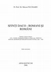 Mircea Pacurariu Sfinti daco romani si romani Cover Page