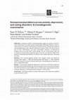 Research paper thumbnail of Interpersonal problems across anxiety, depression, and eating disorders: a transdiagnostic examination