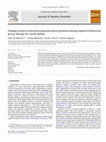 Research paper thumbnail of Changes in post-event processing and metacognitions during cognitive behavioral group therapy for social phobia