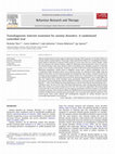 Research paper thumbnail of Transdiagnostic internet treatment for anxiety and depression: A randomised controlled trial