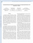 Variational harmonic method for parameterization of computational domain in 2D isogeometric analysis Cover Page