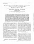 Purification, characterization, molecular cloning, and expression of two laccase genes from the white rot basidiomycete Trametes villosa Cover Page