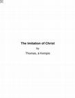 The Imitation of Christ Cover Page