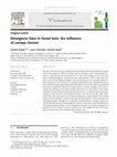 Research paper thumbnail of Emergence time in forest bats: the influence of canopy closure