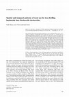 Research paper thumbnail of Spatial and temporal patterns of roost use by tree-dwelling barbastelle bats Barbastella barbastellus