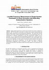 Low-mid frequency measurement of single number parameters in room acoustics with multi-way dodecahedron loudspeakers Cover Page