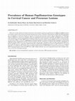 Research paper thumbnail of Prevalence of human papillomavirus genotypes and their variants in high risk West Africa women immigrants in South Italy