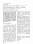 Research paper thumbnail of Human papillomavirus genotypes and HPV16 variants in penile carcinoma