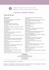 Research paper thumbnail of Journal of Health Sciences 2016;6(1)