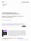 Research paper thumbnail of 4-(2-Methoxyphenyl)piperazin-1-ium 6-chloro-5-isopropyl-2,4-dioxopyrimidin-1-ide