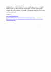 Research paper thumbnail of Acting in front of the Camera. Avant-Garde Approaches to Staged Photography, in: Preservation, Radicalism, and the Avant-garde Canon, ed. R. Ferreboeuf, F. Noble, T. Plunkett, Palgrave, New York, 2016, p. 215-232.