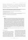 Stress distribution on dentin-cement-post interface varying root canal and glass fiber post diameters. A three-dimensional finite element analysis based on micro-CT data Cover Page