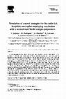 Research paper thumbnail of Simulation of control strategies for the cattle tick Boophilus microplus employing vaccination with a recombinant Bm86 antigen preparation