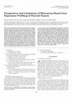 Perspectives and Limitations of Microarray-Based Gene Expression Profiling of Thyroid Tumors Cover Page