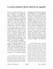 Research paper thumbnail of La aventura estridentista. Historia cultural de una vanguardia