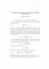 Research paper thumbnail of Fourier expansions with modular form coefficients