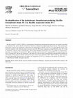 Re-identification of the halotolerant, biosurfactant-producing Bacillus licheniformis strain JF-2 as Bacillus mojavensis strain JF-2 Cover Page