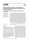 Efficient folding of the Fc epsilon RI alpha-chain membrane-proximal domain D2 depends on the presence of the N-terminal domain D1 Cover Page