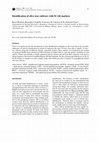 Research paper thumbnail of Identification of olive-tree cultivars with SCAR markers