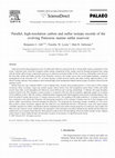 Parallel, high-resolution carbon and sulfur isotope records of the evolving Paleozoic marine sulfur reservoir Cover Page