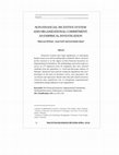 Research paper thumbnail of NON-FINANCIAL INCENTIVE SYSTEM AND ORGANIZATIONAL COMMITMENT: AN EMPIRICAL INVESTIGATION