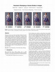 Research paper thumbnail of Parametric reshaping of human bodies in images