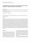 Research paper thumbnail of The natural history of a monogamous coral-reef fish, Valenciennea strigata (Gobiidae): 1. abundance, growth, survival and predation