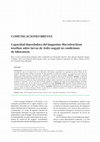 Research paper thumbnail of Predatory capacity of Macrobrachium tenellum on Aedes aegypti larvae in lab conditions