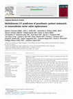 Multidetector CT predictors of prosthesis–patient mismatch in transcatheter aortic valve replacement Cover Page