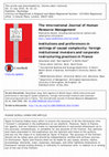 Research paper thumbnail of Institutions and preferences in settings of causal complexity: foreign institutional investors and corporate restructuring practices in France