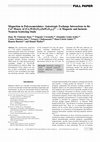 Magnetism in Polyoxometalates: Anisotropic Exchange Interactions in the Co Moiety of [Co3W(D2O)2(ZnW9O34)2]12−—A Magnetic and Inelastic Neutron Scattering Study Cover Page