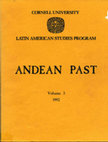 Research paper thumbnail of Andean Past 3 1992