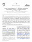 Research paper thumbnail of Two-sex population projection of the endemic and dioecious rainforest shrub, Gardenia actinocarpa (Rubiaceae)