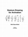 Gesture Drawing for Animation Cover Page