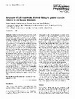 Research paper thumbnail of Response of left ventricular diastolic filling to graded exercise relative to the lactate threshold