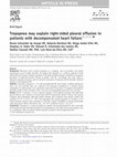 Research paper thumbnail of Trepopnea may explain right-sided pleural effusion in patients with decompensated heart failure