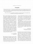 Research paper thumbnail of âWhat would be the three key preconditions for jumpstarting or scaling up the transfer of environmentally sound technologies for climate change to developing countries?â