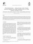 Research paper thumbnail of Thermoluminescence — dating of calcite: study of heated limestone fragments from Upper Paleolithic layers at Combe Sauniere, Dordogne, France