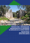 Research paper thumbnail of Proyecto Cosa: Intervenciones arqueológicas de la Universitat de Barcelona en la ciudad romana