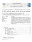 Research paper thumbnail of Water and energy consumption of Populus spp. bioenergy systems: A case study in Southern Europe