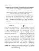 Research paper thumbnail of Gas-liquid Mass Transfer Performance of Dual Impeller System Employing Rushtons, Concave-bladed Disc (CD-6) Turbines and Their Combination in Stirred  …