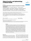 Research paper thumbnail of A relationship between oxytocin and anxiety of romantic attachment