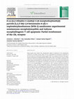 Research paper thumbnail of R-(+)-[2,3-Dihydro-5-methyl-3-(4-morpholinylmethyl)-pyrrolo-[1,2,3-de]-1,4-benzoxazin-6-yl]-1-naphtalenylmethanone (WIN-2) ameliorates experimental autoimmune encephalomyelitis and induces encephalitogenic T cell apoptosis: Partial involvement of the CB2 receptor