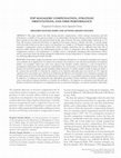 Research paper thumbnail of Top Managers’ Compensation, Strategic Orientations, and Firm Performance: Empirical Evidence from Spanish Firms